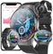Fohatu 𝐛𝐥𝐮𝐭𝐳𝐮𝐜𝐤𝐞𝐫 Smartwatch 𝐛𝐥𝐮𝐭𝐳𝐮𝐜𝐤𝐞𝐫𝐦𝐞𝐬𝐬𝐮𝐧𝐠 EKG 𝐃𝐢𝐚𝐛𝐞𝐭𝐞𝐬 Harnsäure/BMI Gesundheitsuhr Mit Telefonfunktion/SOS,24H Herzfrequenz SPO2 Blutdruck Fitnessuhr