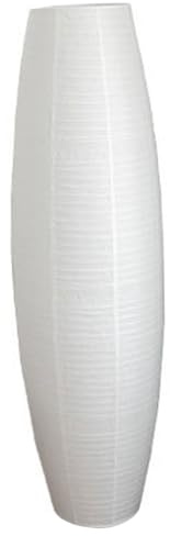 Lampenschirme für Stehlampen, langer Papier-Stehlampenschirm, 47 Zoll, Papier-Lampenschirm im minimalistischen Stil für Wohnzimmer und Schlafzimmer, nur Lampenschirm.
