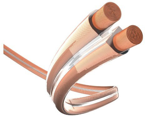 In-Akustik 004024 Premium Lautsprecherkabel 2 x 4,0 mm² , Trans., Meterware (Preis pro Meter)