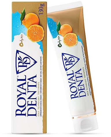 Royal Denta Jeju 130g, Fluorid-Zahnpasta für schwaches Zahnfleisch & Zahnschmelz, sanfte Abrasion für empfindliche Zähne, frischer Atem, kinderfreundlich, stärkt Zahnschmelz & Zahnfleisch