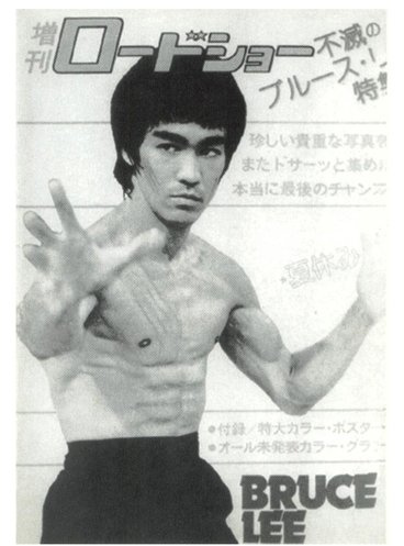 Bruce Lee Postkarte, 10 x 15 cm