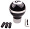 SMKJ Universal Auto Schaltknauf Schwarz 8 Ball Kugel Schaltknüppel Shifter Knob für Most Manuelles oder automatisches Getriebe Ohne RGA