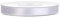 DaLoKu Satinband 6/12/25/38/50/100mm x 25m Geschenkband Schleifenband, Größe: 6mm x 25m, Farbe: Weiß