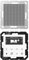 Jung DABA1WW Smart Radio DAB+ Set Mono Alpinweiß Serie A/AS