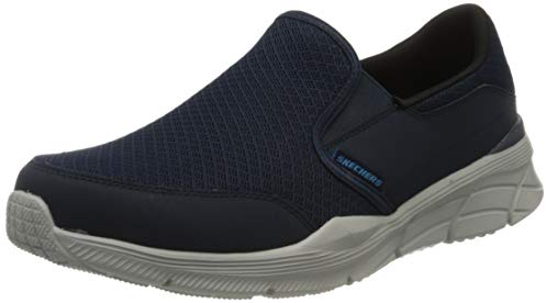 Skechers Equalizer 4.0 Persisting, Slip on Hombre, Navy, 44 EU