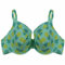 Liv Lingerie Ladies Bra Bikini top only (Pineapple Print) 38F / top only