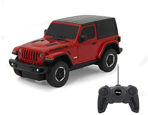 Jeep Wrangler JL 1:24 2,4GHz - offiziell lizenziert, ca zu 1 Stunde Fahrzeit bei ca. 9 Km/h, perfekt nachgebildete Details, hochwertige Verarbeitung