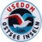 2 x Insel Usedom Ostsee Aufnäher gestickt 62 mm/Vorpommern Möve Meer Strand Usedomer Schweiz Seebad Polen/Patch Aufbügler Abzeichen Flicken zum Aufbügeln Aufnähen auf Kleidung Jacke Reiseführer