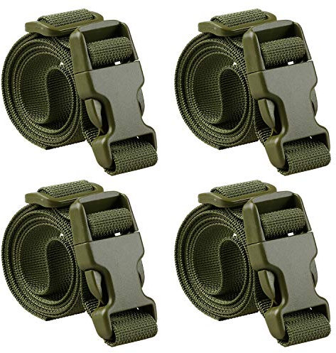 MAGARROW 100 cm Gurtschnalle Packgurte verstellbar 2,5 cm Gürtel