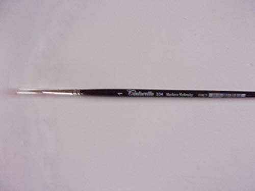 Tintoretto Kolinsky Pinceau rond pour aquarelle martre