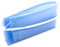 5 Stück Masken-Etui für Mundschutz Faltbare Aufbewahrungsbox für Einwegmasken Maskenhülle faltbar hygienische Aufbewahrung für Mund und Nasenschutz waschbar (Blau)
