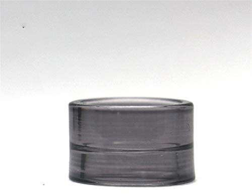 Denghui-ec 1 stück Farbe Regenbogen fit für tfv18 Glas tropfspitze mundstück fit für smok tfv18 Tank (Farbe : Schwarz)