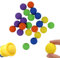 KKPLZZ EVA Fafety Foam Ball,100 PCS Game Refill Balls for Power Popper Gun Toy Soft Foam Balls Refills Outdoor Sports Ball Toy