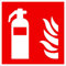 Notausgang Schild, Rettungskennzeichnung sehr stabil (Feuerlöscher 5er Pack)
