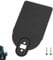 Nummernschildhalter Elektroroller Kennzeichen für Halter Nummernschild Warnschild Roller Skateboard ZubehöR Laden Scooter kennzeichen mit Schrauben kompatibel mit M365 M365 Pro Acrylmaterial Schwarz