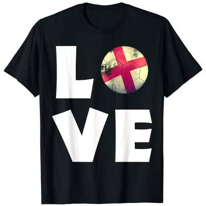 Ich liebe Football England T-Shirt