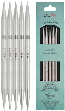 KnitPro The Mindful Collection Double Pointed Needles 8 (20cm) | Size 8mm