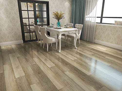 VEREG Vinyl, PVC Bodenbelag, Click Vinyl, Vinylboden, Vinyl Laminat Dielen Oak Dallas Basicline, 1220x180x3,5mm, 2,196m2/Paket
