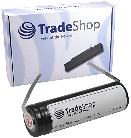 Trade-Shop Li-Ion Akku 750mAh (3.7V) für Rasierer Haarschneider kompatibel mit Philips