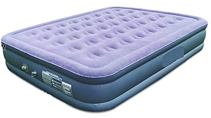 GGZONE Outdoor Tragbare PVC Verdickung Luftmatratze Integrierte Luftpumpe Camping Pad Wandern Isomatte Beautiful Scenery