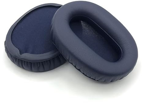 Almohadillas para auriculares Sony WH-CH710N CH720N, almohadillas de repuesto con cómoda esponja de memoria, aislamiento de ruido, piezas de reparación de auriculares (azul)