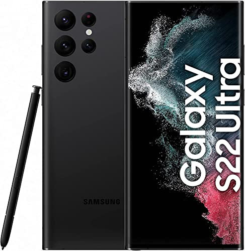 Samsung Galaxy S22 Ultra SM-S908B 17.3 cm (6.8) Dual SIM Android 12 5G USB Type-C 8 GB 128 GB 5000 mAh Black (Ricondizionato)