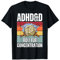 Fantasy Role-Playing Game Quote Retro Vintage ADHD&D Roll For Concentration Funny Gamer Unisex Adults Black Long Sleeve Classic Fit T-Shirt S