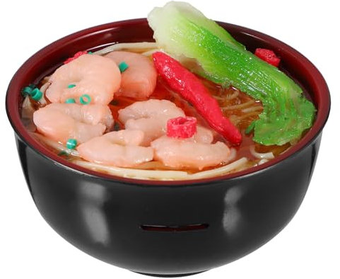 Toyvian Japanische Ramen-schüssel-Form Sparschwein Münze Bank Simulierte Essen Sparpotte Dekoration Tischaufsatz
