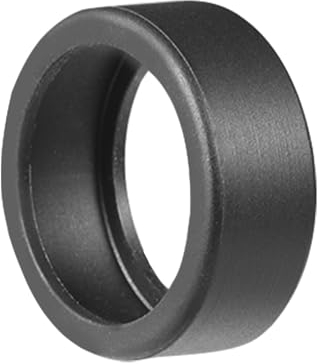 1 Stück Herren-Silikonband – flexibler Ehering, runder Schutz, Unisex, kratzfester Ringlet-Halter, intelligente Kreis-Schutzhülle, weiche Schutzhülle für intelligente Ringe, Schwarz und Weiß