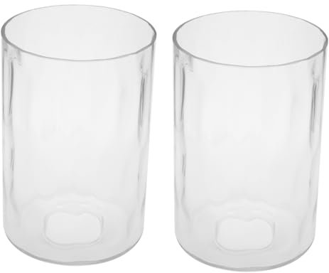 Veemoon 2stücke Lampenschirm Transparente Lichtabdeckung Einfach Kronleuchter Lampe Für Home Office Stehlampe Deckenleuchte Wandleuchte