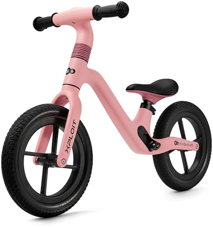 Kinderkraft XPLOIT Bicicletta, Leggero Bici Senza Pedali, fino 2 Anni, Rosa