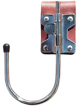 WSOQYEO Leather Drill Holder Belt Tool Hook Holster Hammer Holder Loop Tool Belt Tool Holder Heavy Duty Steel Loop Hammer Holder (Belt Tool Hook)