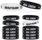 MEJOSER 12 Stück Junggesellenabschied Männer JGA Team Bräutigam Armbänder JGA Accessoires Männer Hochzeit Deko Bachelorette Party Mitgebsel Silikonarmband