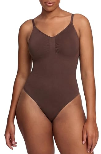 creamy fabrics Shapewear Damen Bauchweg Body mit Slip und starken Formzonen