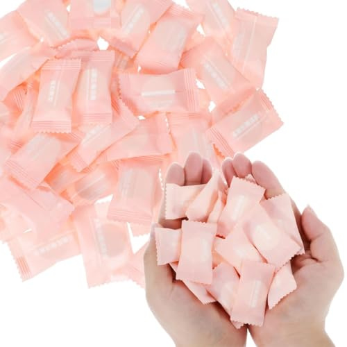 COYUN 50 Stück komprimierte Handtücher aus Baumwolle Mini Handwischtücher Tabletten Handtuch Reisen Zuhause Beauty Camping Outdoor Sports, Einweg Komprimiertes Handtuch, Beauty Camping Outdoor Sports