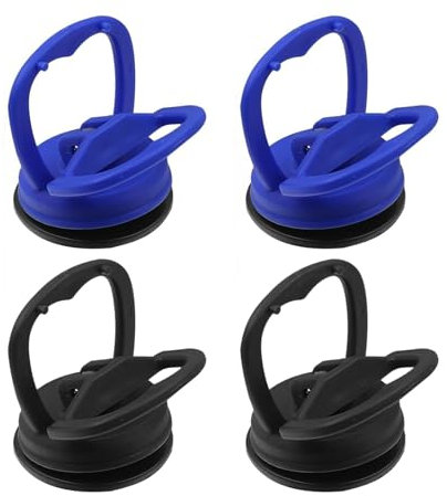 4 Pcs Car Dent Puller Kit, Car Small Dent Puller Kit, Powerful Repair Suction Cups, Portable Auto Pit Repair Machine, Heavy Duty Dent Removal Kit, Dent Remover, Suitable for Car Body Dent Repairing