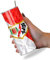 KaTunn - Botella Agua Acero Inoxidable Fútbol Personalizada - Botella Térmica Personalizada Fútbol - Termo con Pajita Personalizado - Ideal para Niños y Adultos - Regalo Fanáticos (Rayo Vallecano)