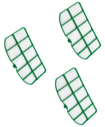 Filtro Griglia Motore per Vorwerk Folletto VK200 e VK220S, Set da 3 Pezzi, Protezione Anti-Polvere