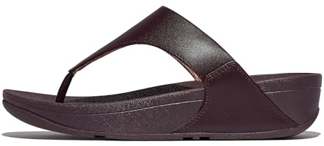 FitFlop Women's Lulu Thong Sandal, Plumberry, 6.5 UK