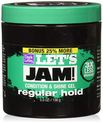 Lets Jam Shine & Conditioning Gel 125gm Regular Hold Bonus
