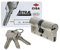 CISA 10A3S107012, Cilindro Europeo Astral S, Ottone Nichelato, 30/30 mm