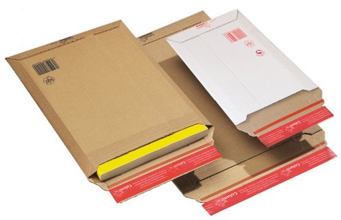 Carton Bag A4+ 235X340X35MM Adhesive PERM.