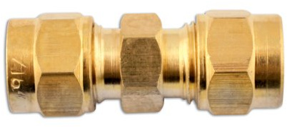 Connect 31181 Messingkupplung gerade, 1 cm, 10 Stück