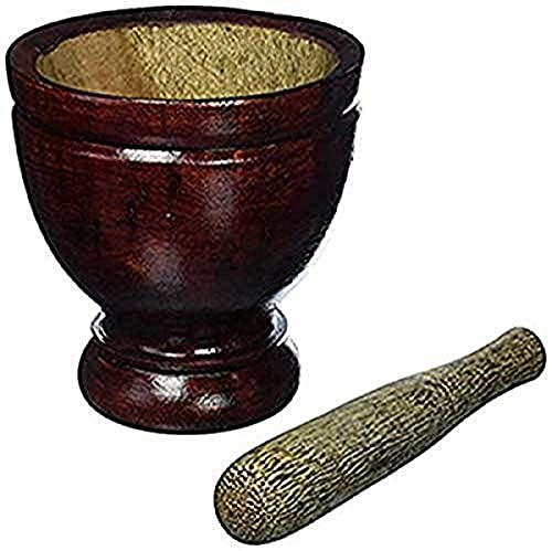 Give Or Buy Thailändischer Mörser mit Stößel, 20 cm