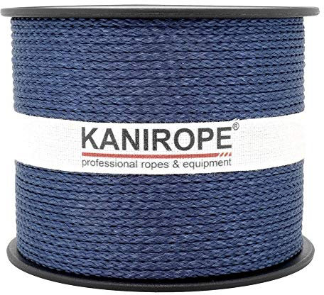Kanirope® PP Seil Polypropylenseil MULTIBRAID 2mm 100m Farbe Marine (0112) 8x geflochten