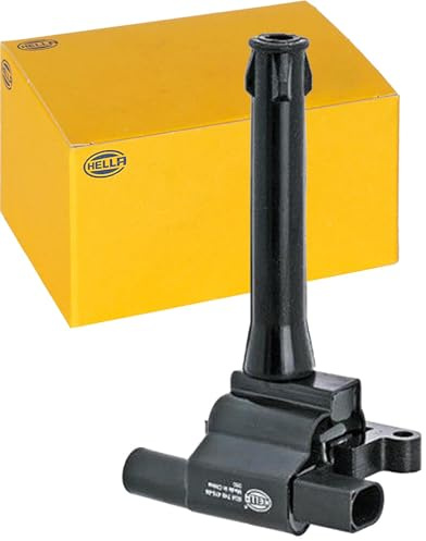 HELLA 5DA 193 175-891 Ignition Coil - 12V - 2-pin connector - Flush-Fitting Pencil Ignition Coils - Bolted