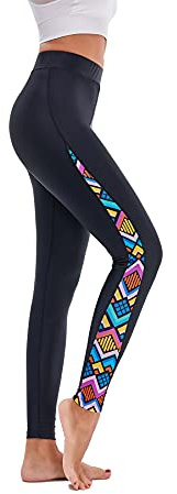 GEEK LIGHTING Swim Pants for Women Surfing Leggings Swimming Rash Guard