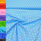 MAGAM-Stoffe Amelie Sterne Baumwollstoff Oeko-Tex Meterware 50cm (11. Hellblau)