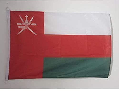 AZ FLAG Bootflagge Oman - 45x30 cm - Sultanat Oman Bootsfahne 30 x 45 cm Marine Flaggen - Flaggen
