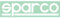 ADP Adhésifs 2 Autocollant Sparco 15 x 4 cm chacun, Couleur Blanc